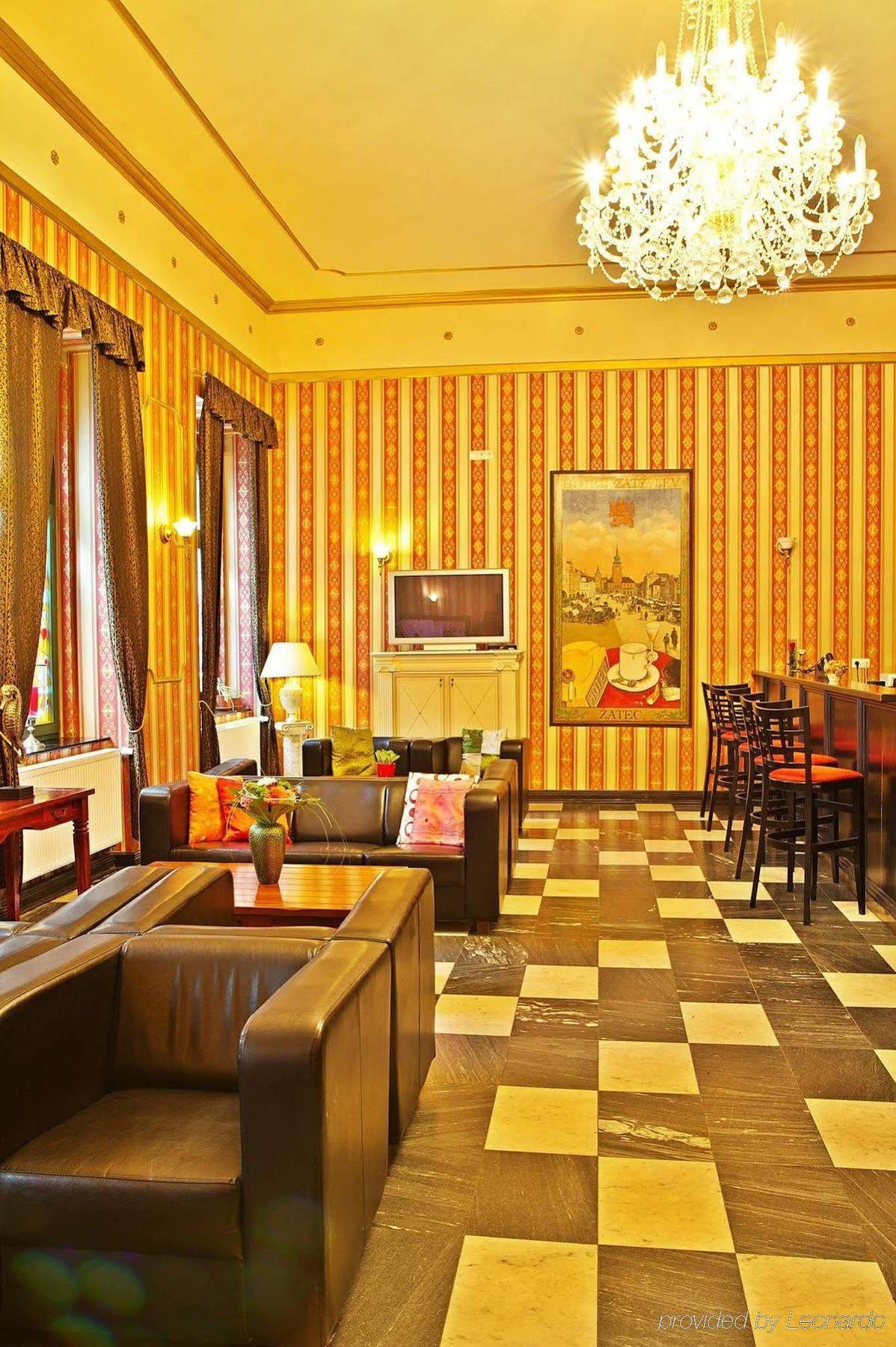 Hotel Zlatý Lev Žatec Restaurace fotografie